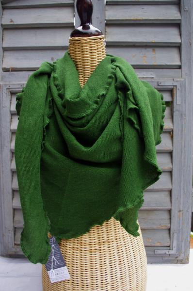 Invero Dreiecktuch Gina palme, Farben , Struktur, Muster, Spitze vorne